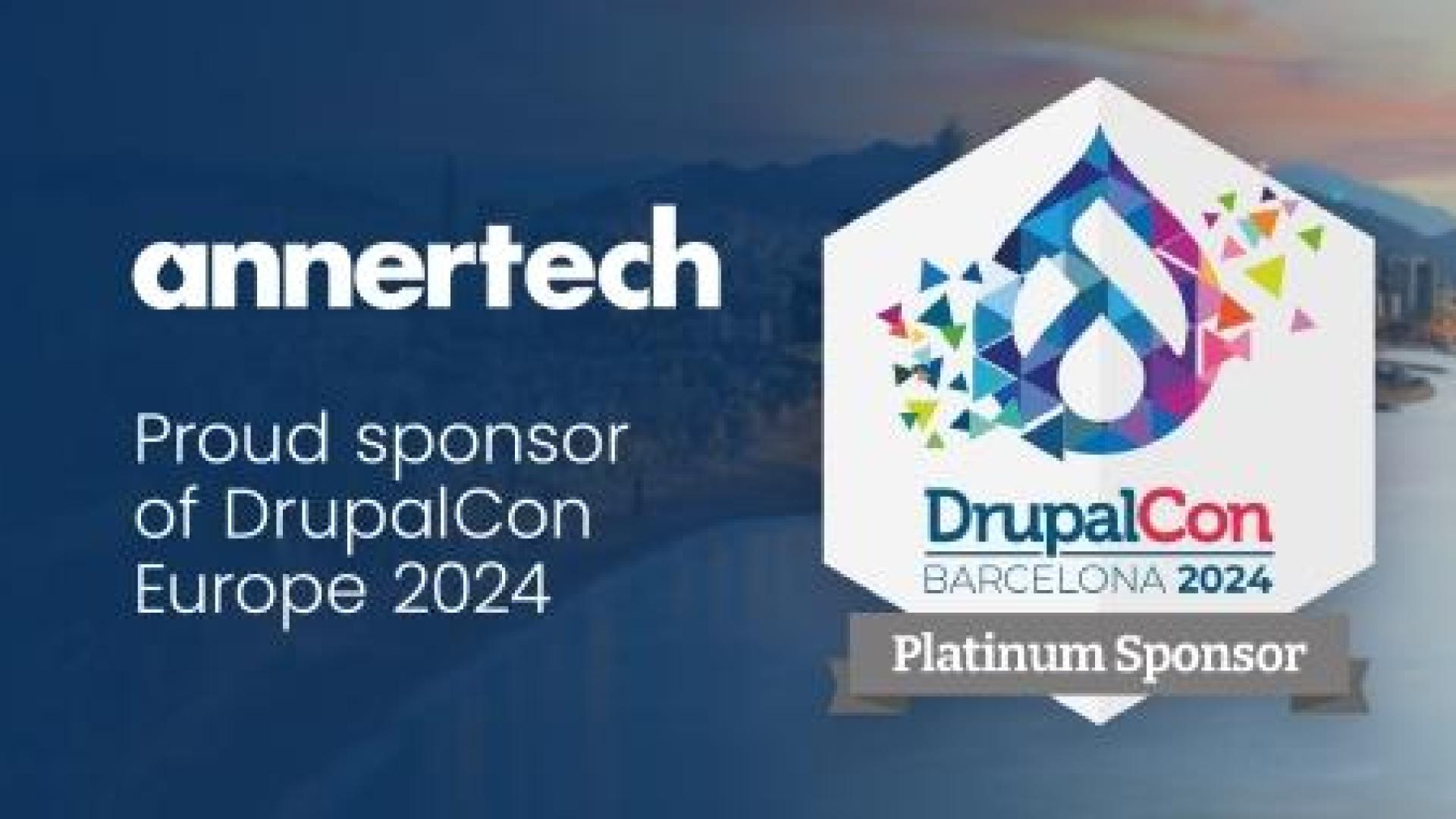 Annertech Platinum Sponsors of DrupalCon Europe 2024