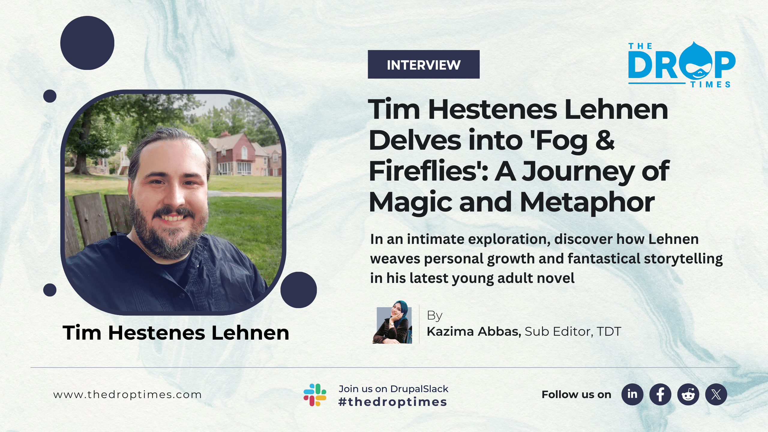 Tim Hestenes Lehnen Delves into 'Fog &amp; Fireflies': A Journey of Magic and Metaphor