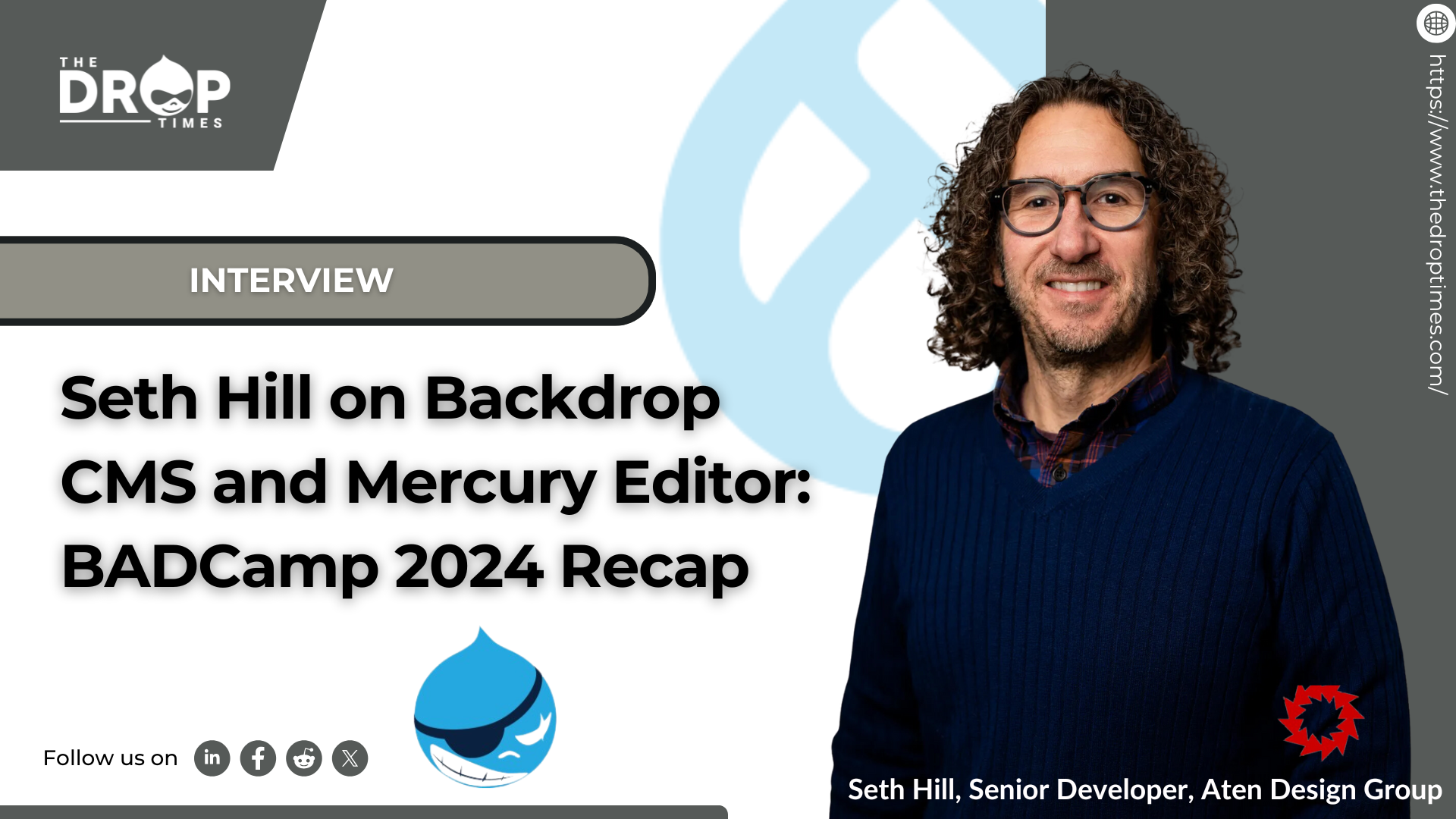Seth Hill on Backdrop CMS and Mercury Editor: BADCamp 2024 Recap