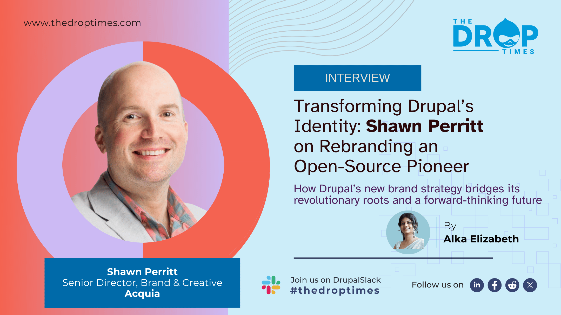 Transforming Drupal’s Identity: Shawn Perritt on Rebranding an Open-Source Pioneer How Drupal’s new brand strategy bridges its revolutionary roots and a forward-thinking future