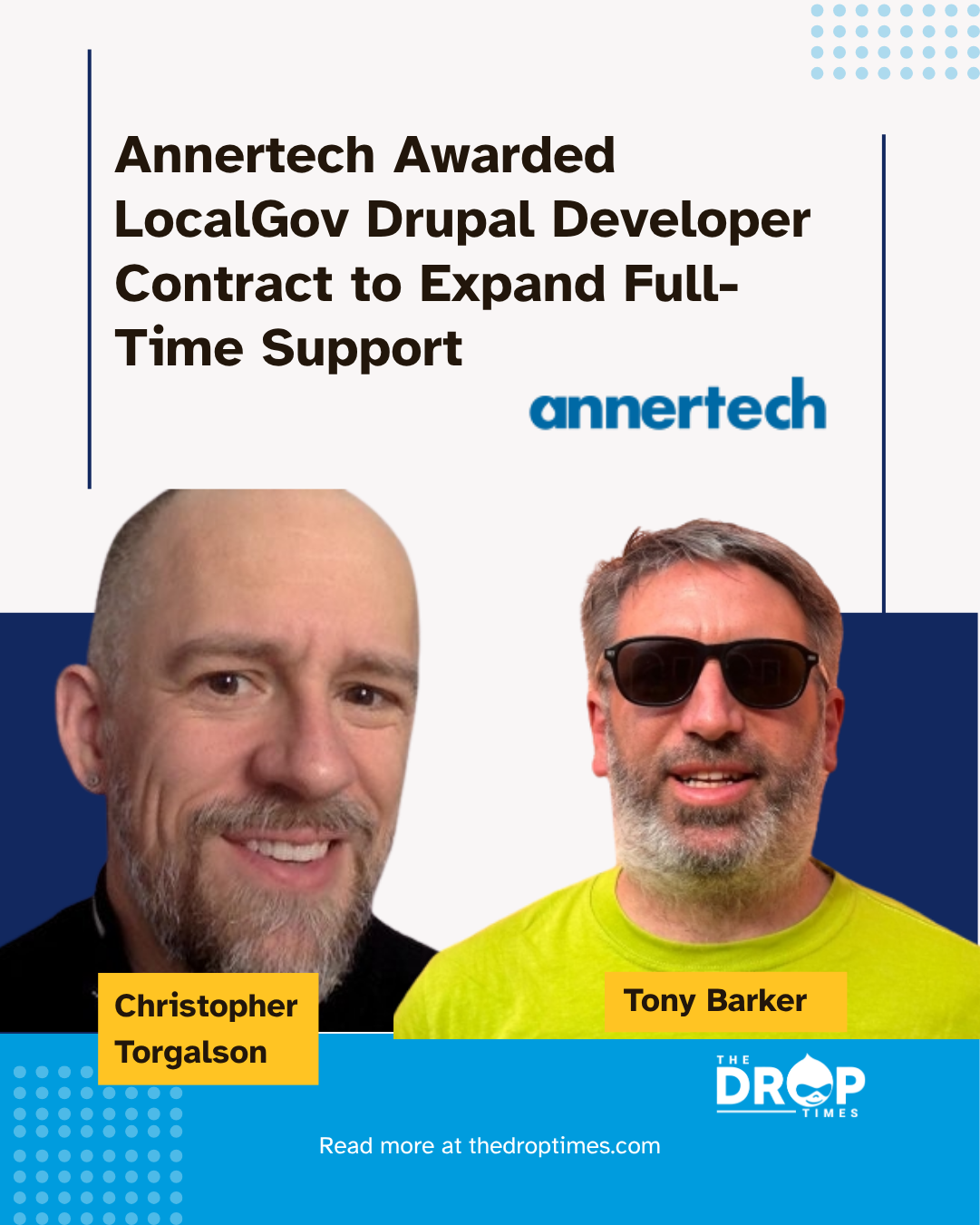 Annertech Secures Full-Time Developer Role to Support LocalGov Drupal