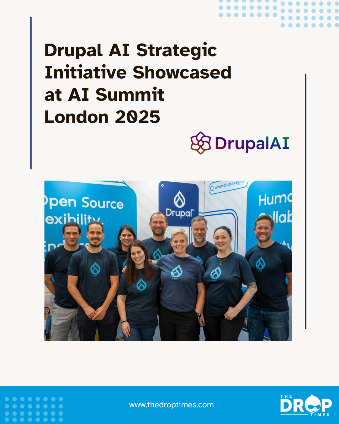 Drupal AI Strategic Initiative Showcased at AI Summit London 2025