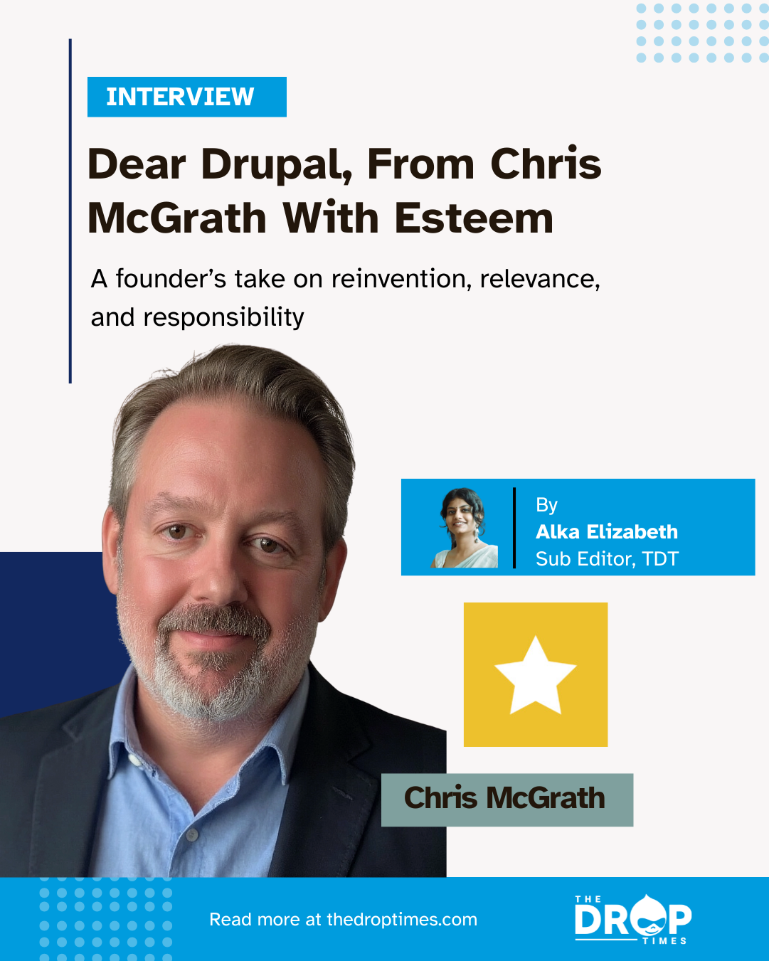 Dear Drupal, From Chris McGrath With Esteem