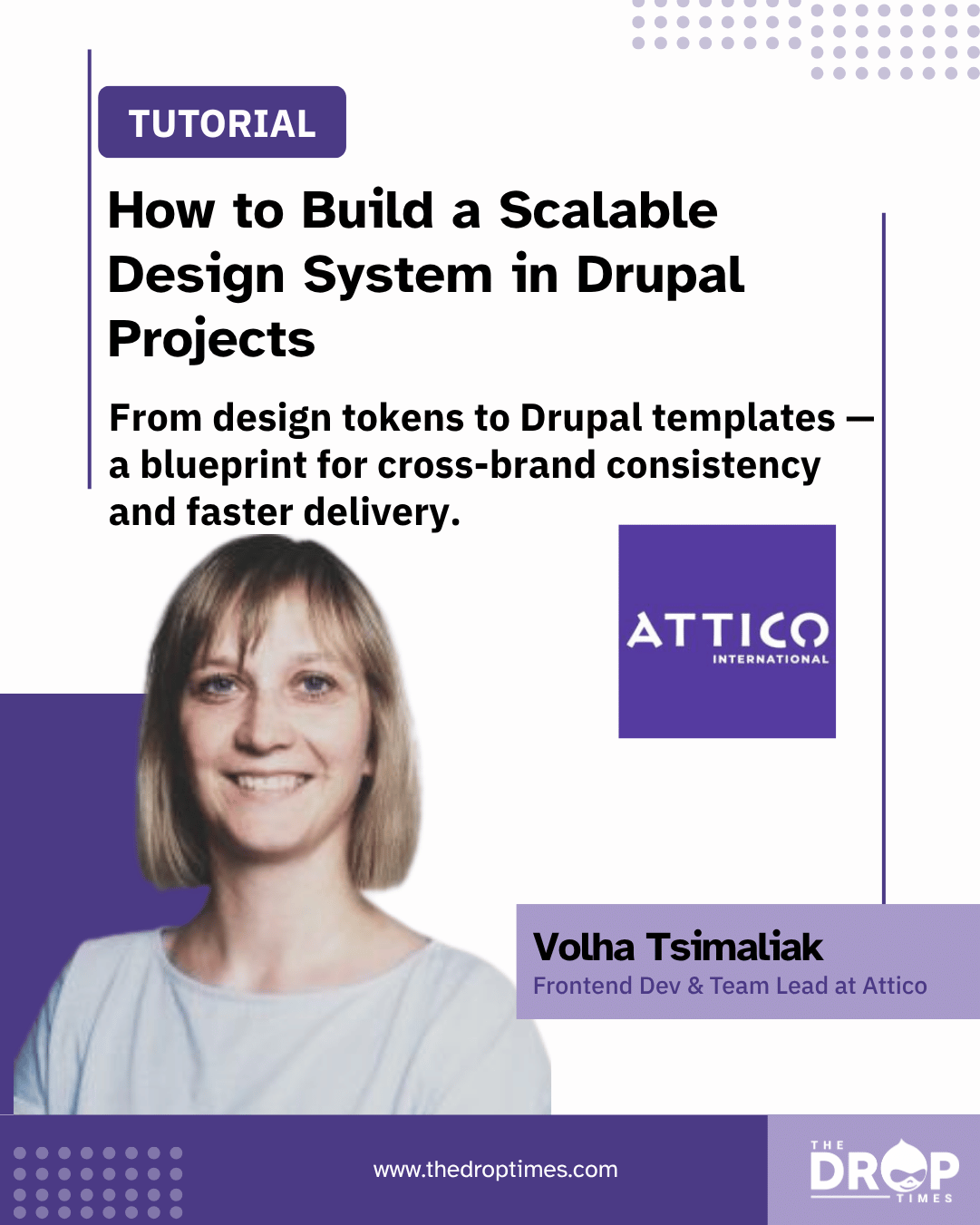 How to Build a Scalable Design System in Drupal Projects