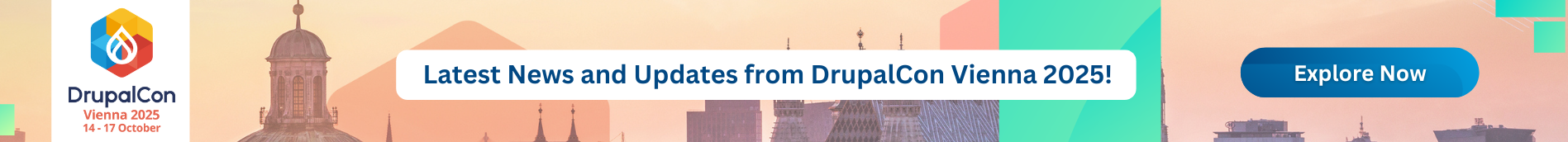 DrupalCon Vienna Banner Image