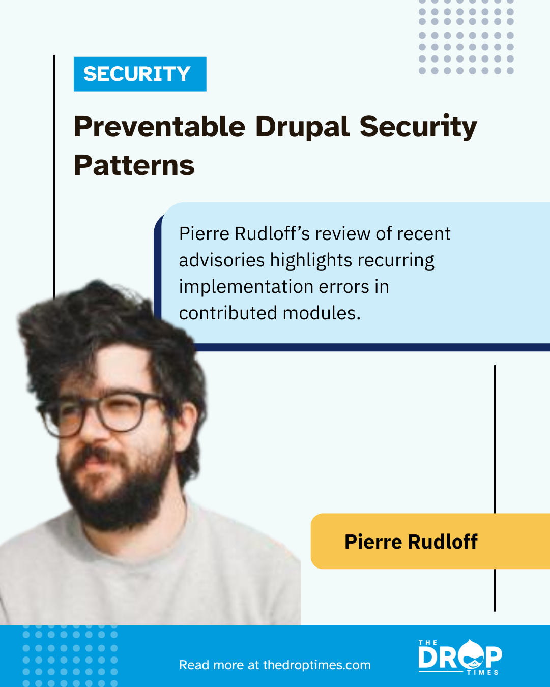 Security Pitfalls Drupal Module Maintainers Should Avoid