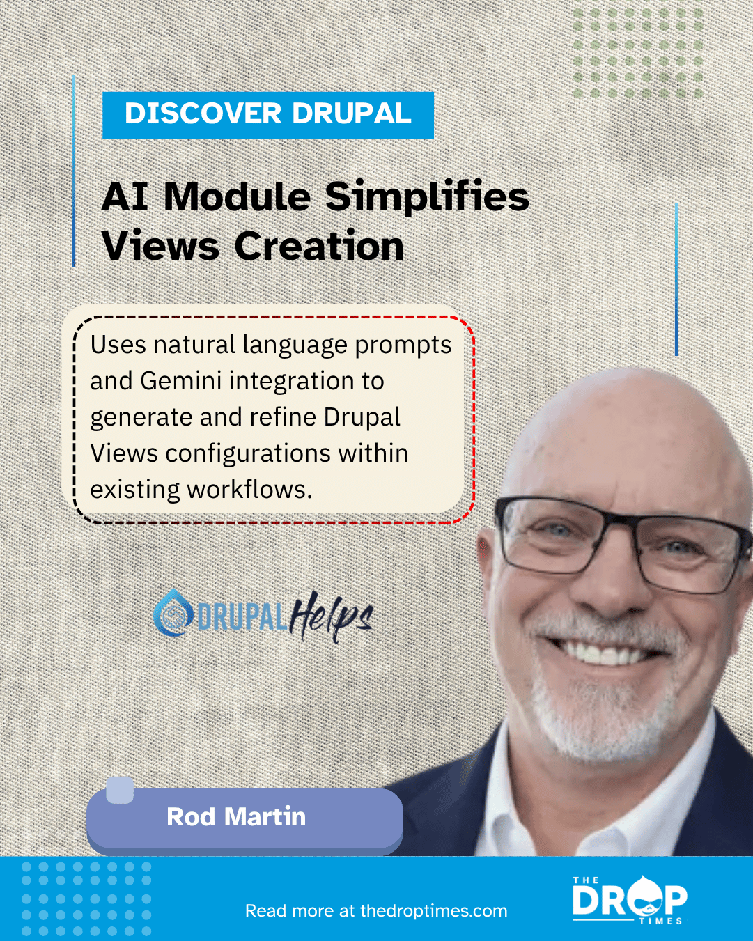 Avas Module AVA Module Introduces AI-Assisted Views Creation in Drupal