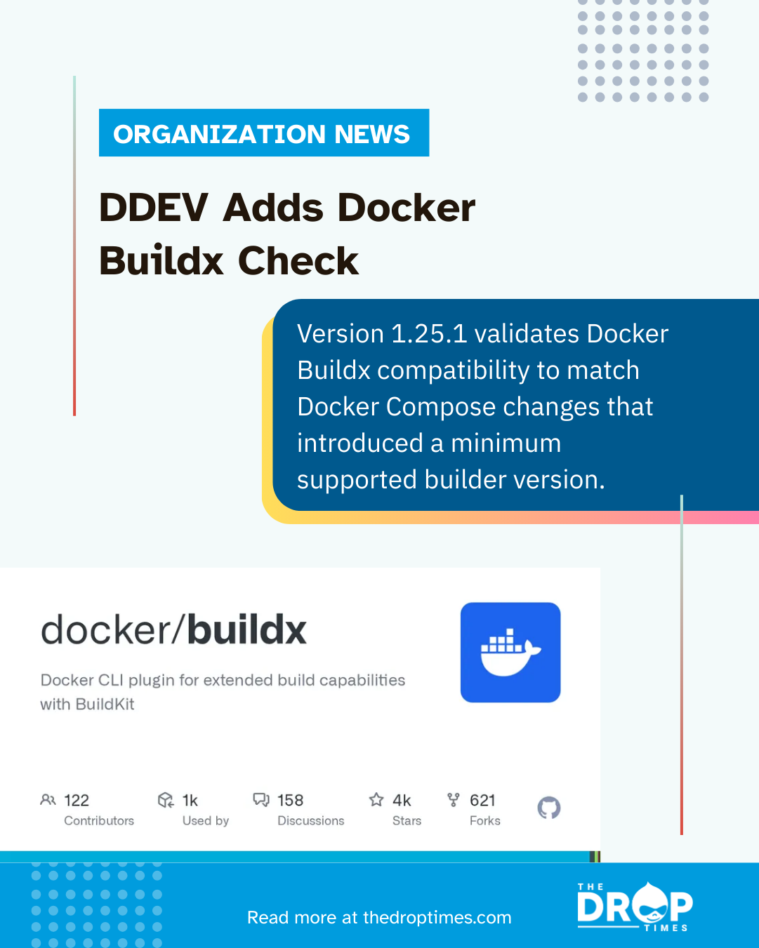 DDEV v1.25.1 Adds Docker Buildx Validation Check