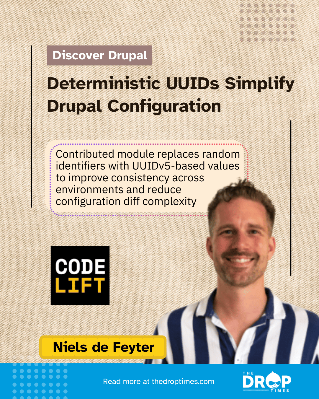 New Drupal Module Makes Configuration UUIDs Deterministic Across ...