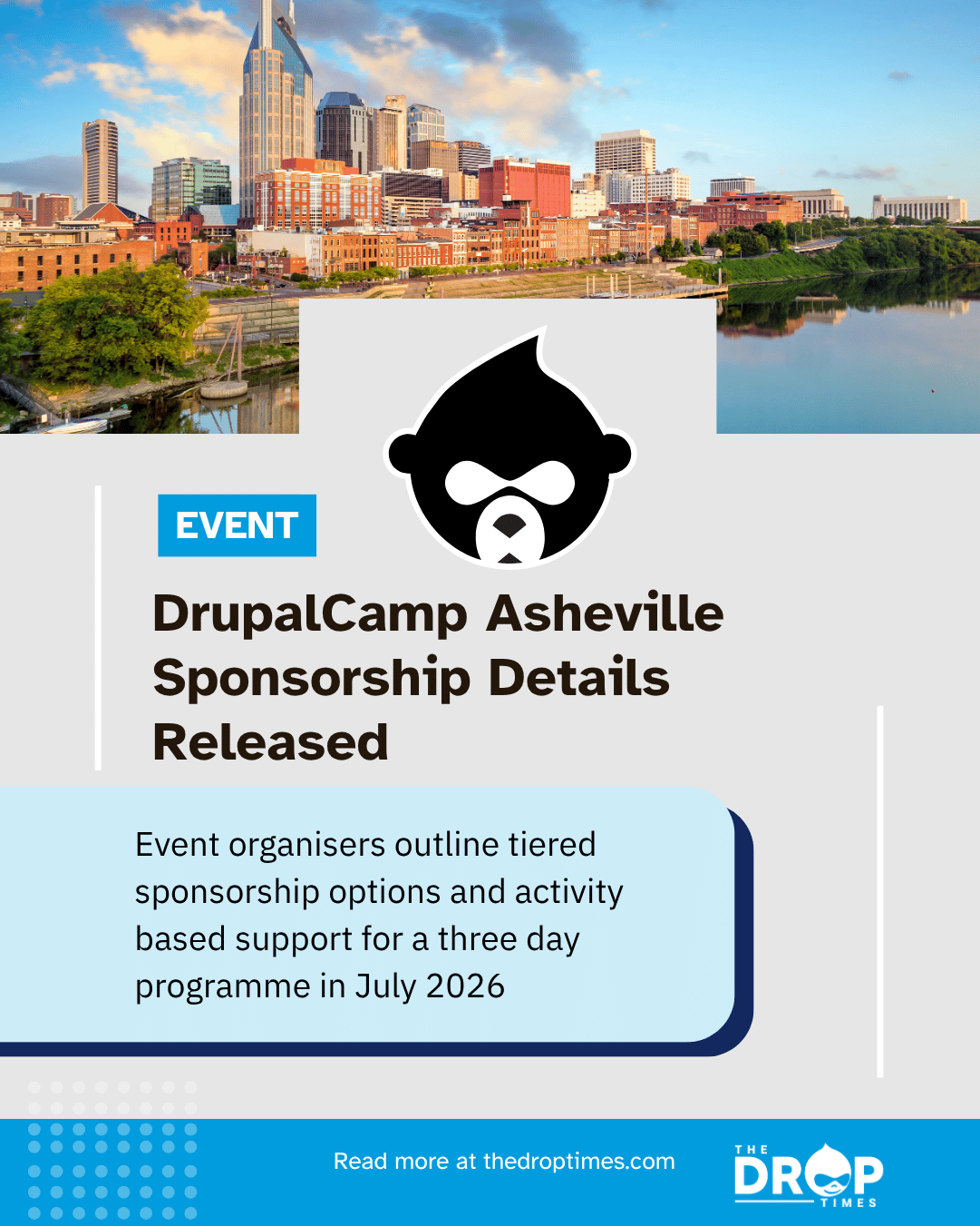 Drupal Camp Asheville 2026 Sponsorship Opportunities and Event Details
