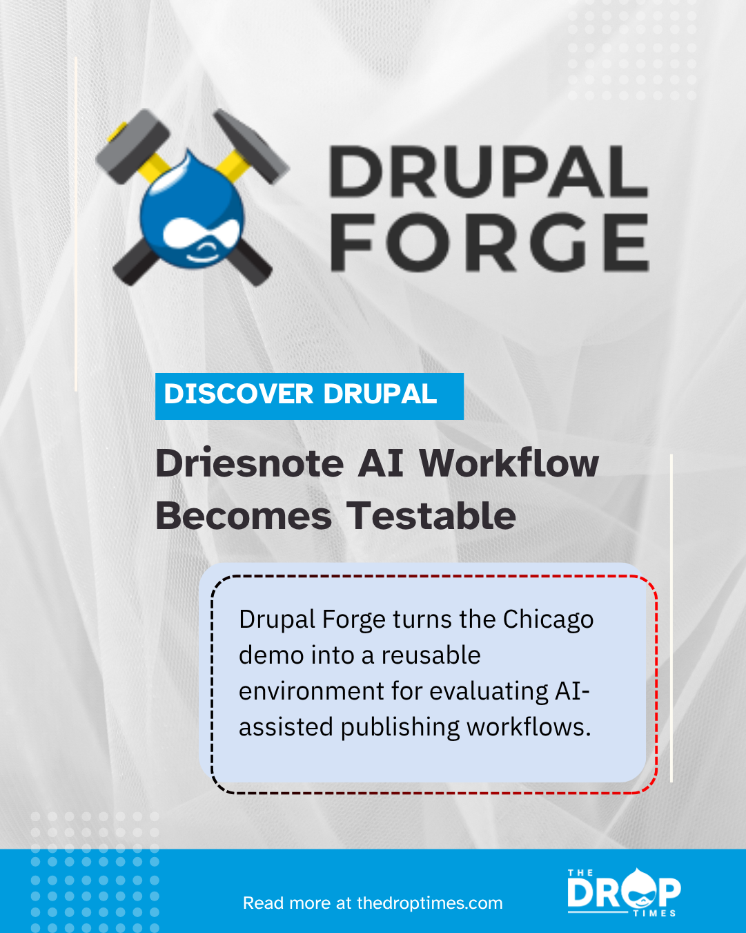 Drupal Forge Releases Driesnote Chicago 2026 AI Demo Template