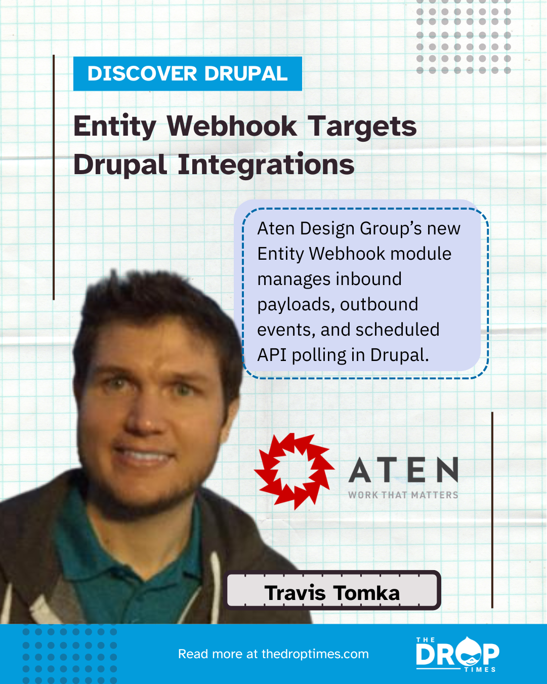 Drupal Entity Webhook Module Enables Config-Driven Integrations