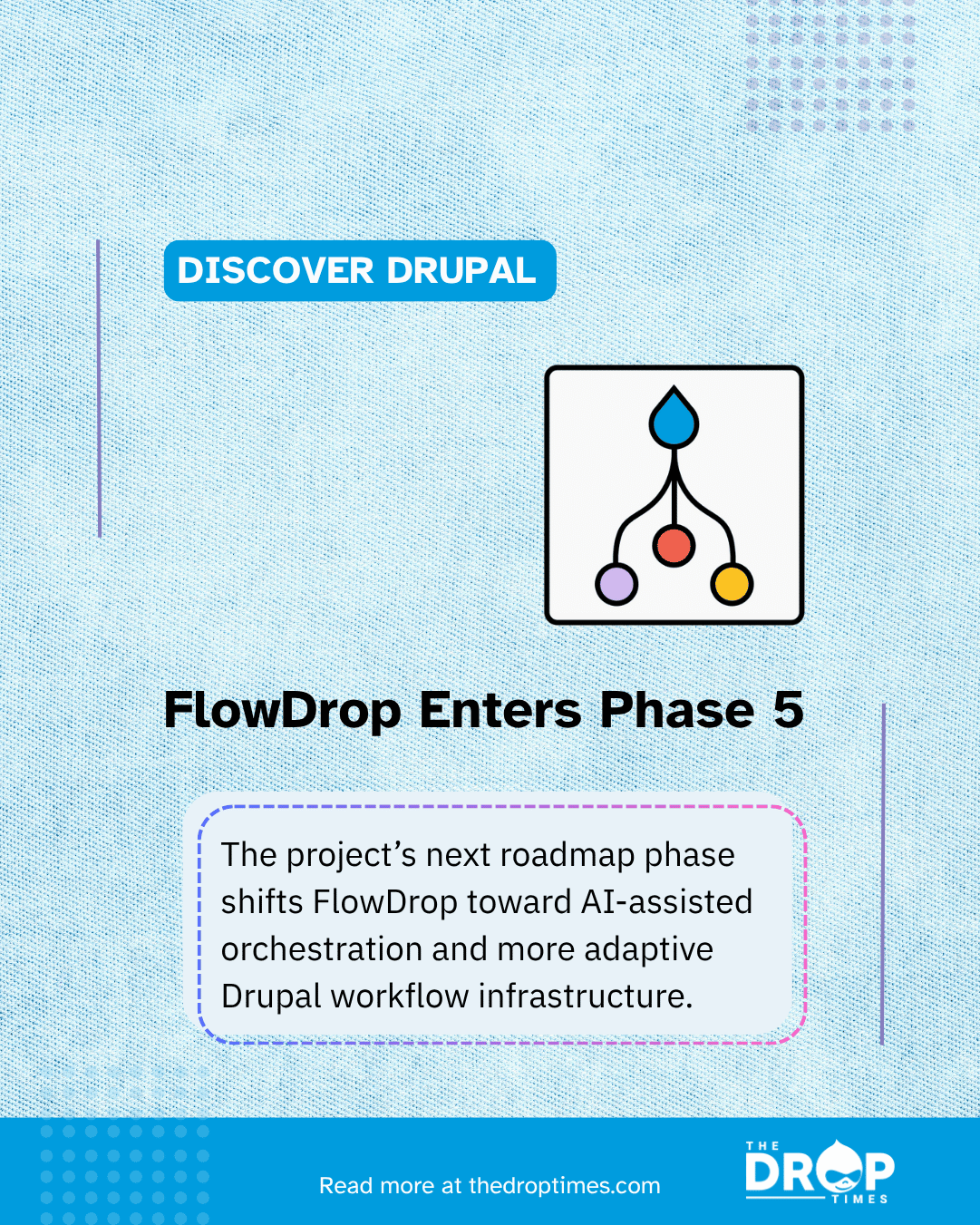 FlowDrop Advances Drupal AI and Adaptive Workflow Orchestration Plans ...