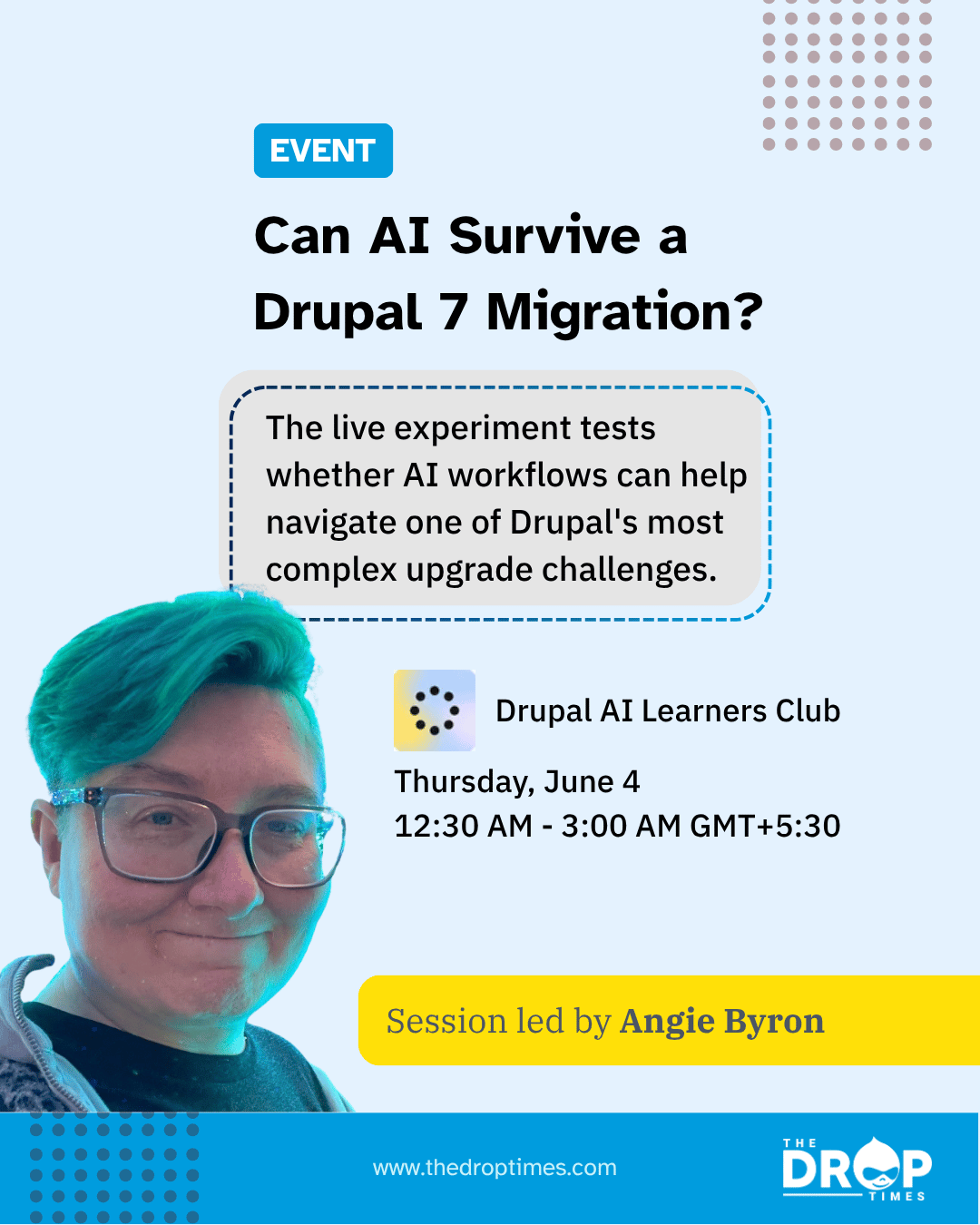 Brupal Raviahir Drupal AI Learners Club to Explore Drupal 7 Migration with Claude ...