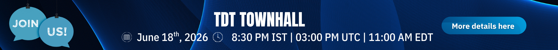 TDT Townhall June 2026
