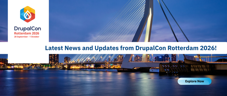 DrupalCon Rotterdam 2026 Banner