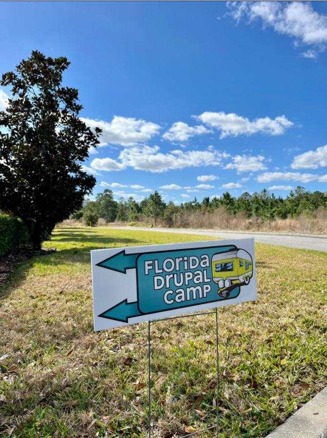 Florida DrupalCamp  Sign