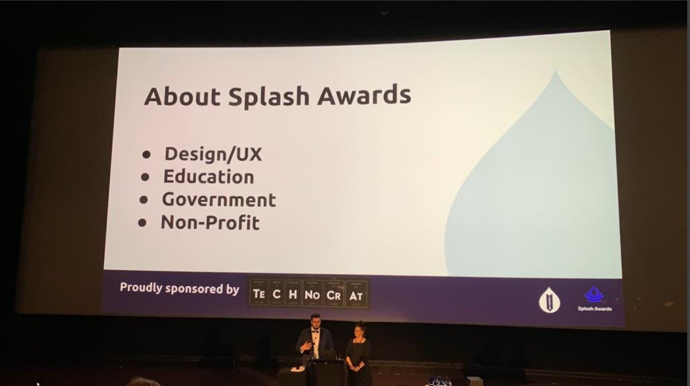 Splash Awards Drupal South 2023