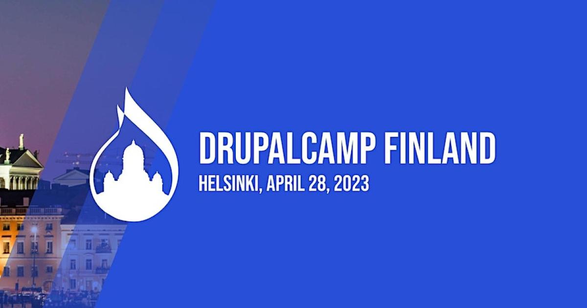 DrupalCamp Finland Complete Schedule Is Out
