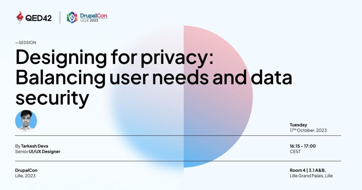 Deva Security Balancing User Needs and Data Security: Designing for Privacy with ...