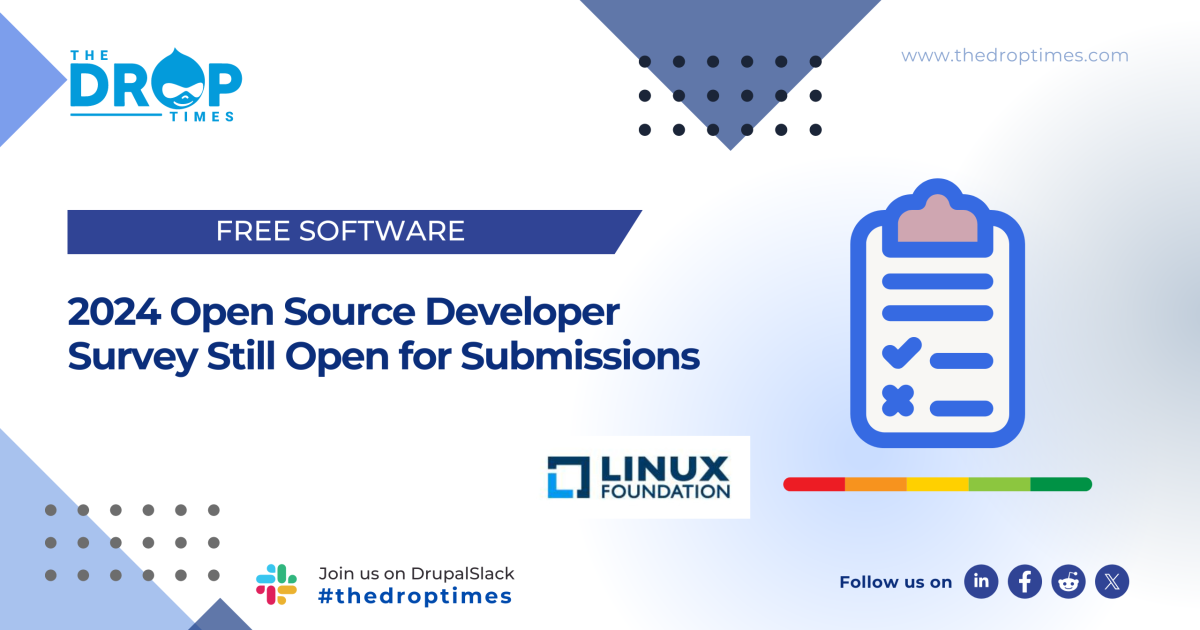 2024 Open Source Developer Survey Still Open for Submissions