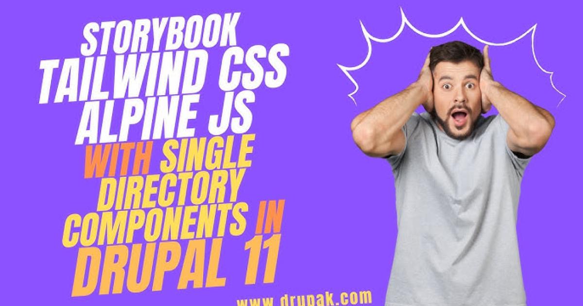 Drupal 11 Theme Tailpine Introduces Tailwind CSS, Alpine JS, and ...