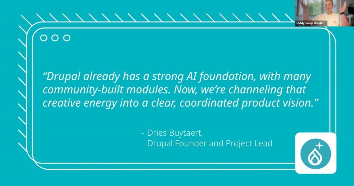 What the Drupal AI Initiative Means for Open, Responsible AI in Web ...