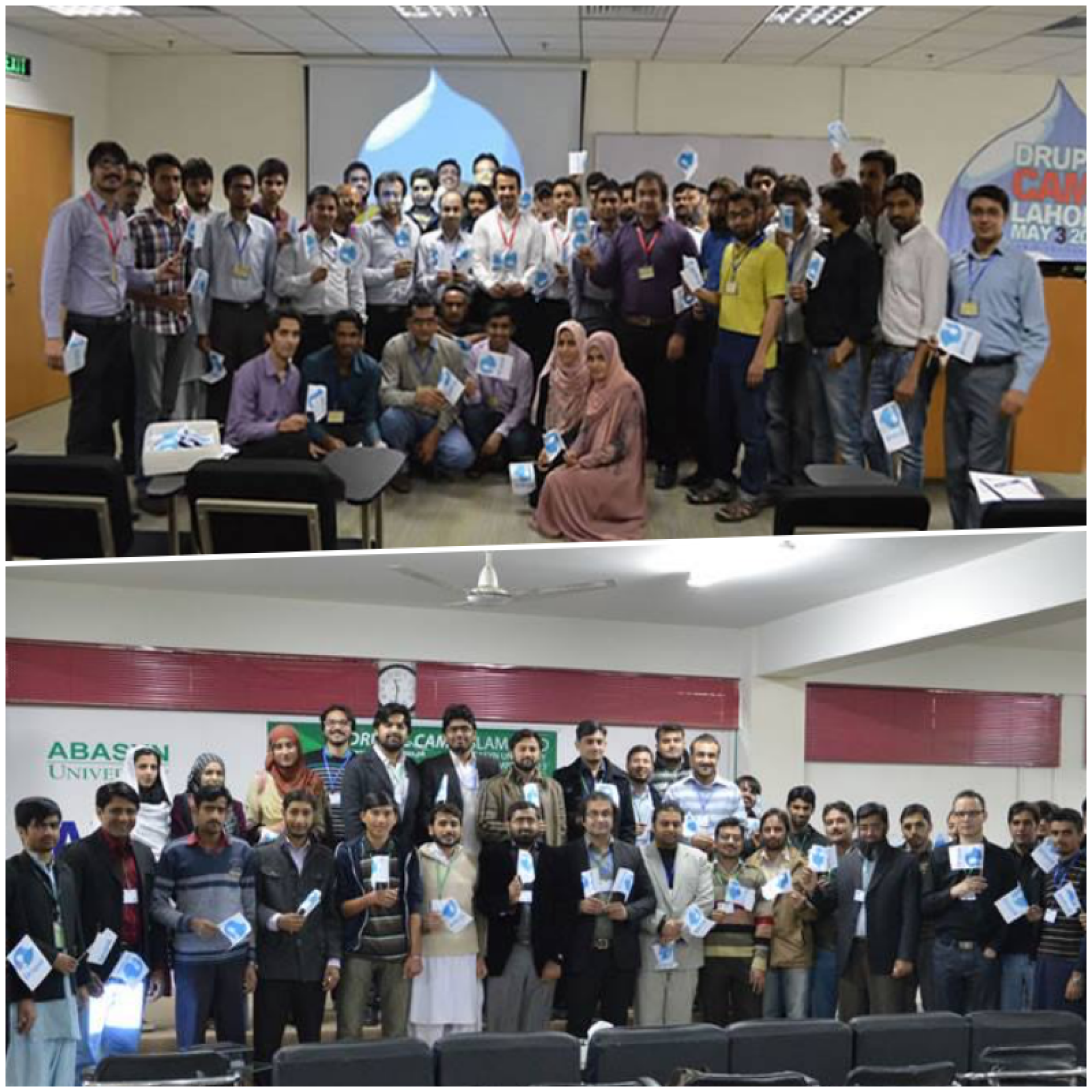 Group Photo from a Drupal Event in Pakistan