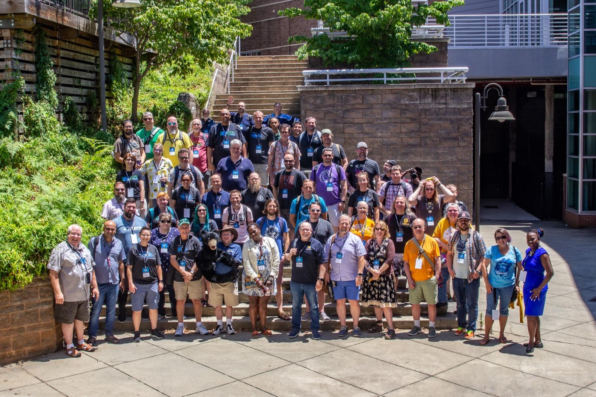 DrupalCamp Asheville 2024 group photo