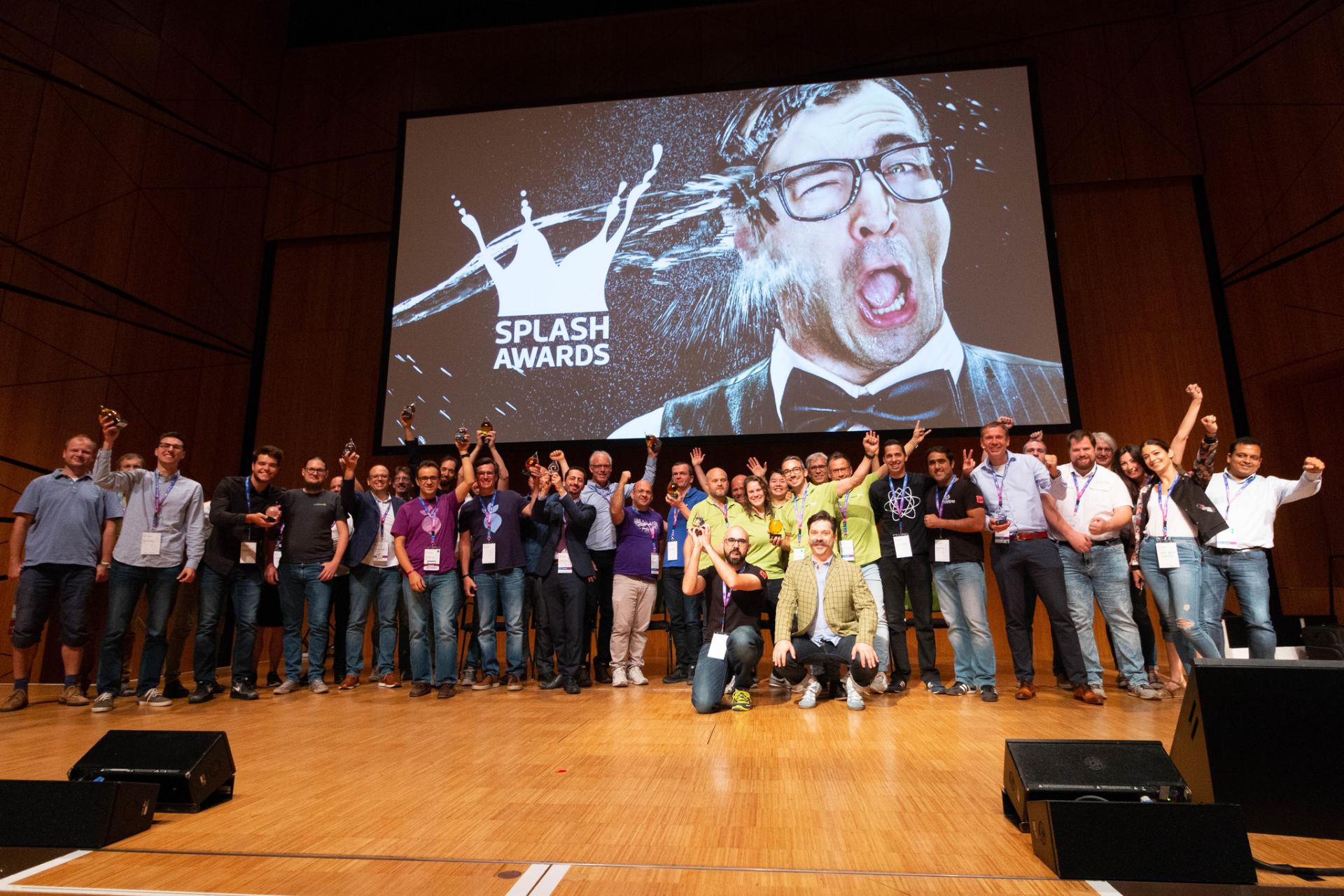 Splash Awards Group photo 2019