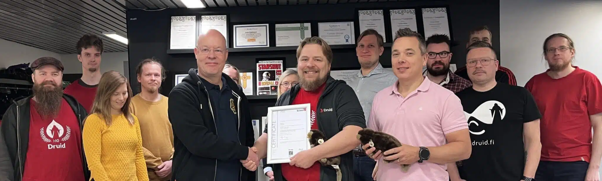 Druid Achieves ISO/IEC 27001 Certification