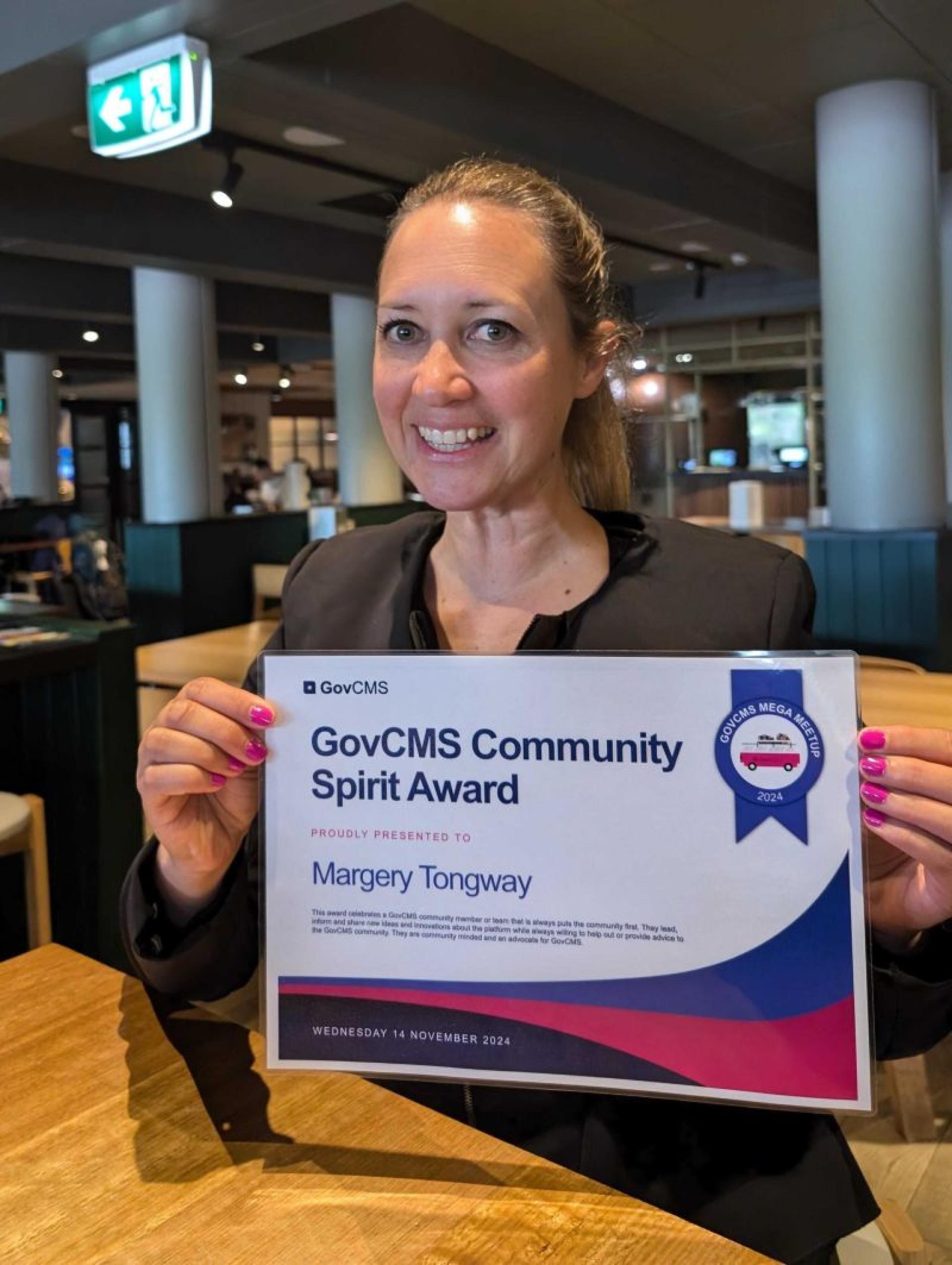 Margery Tongway