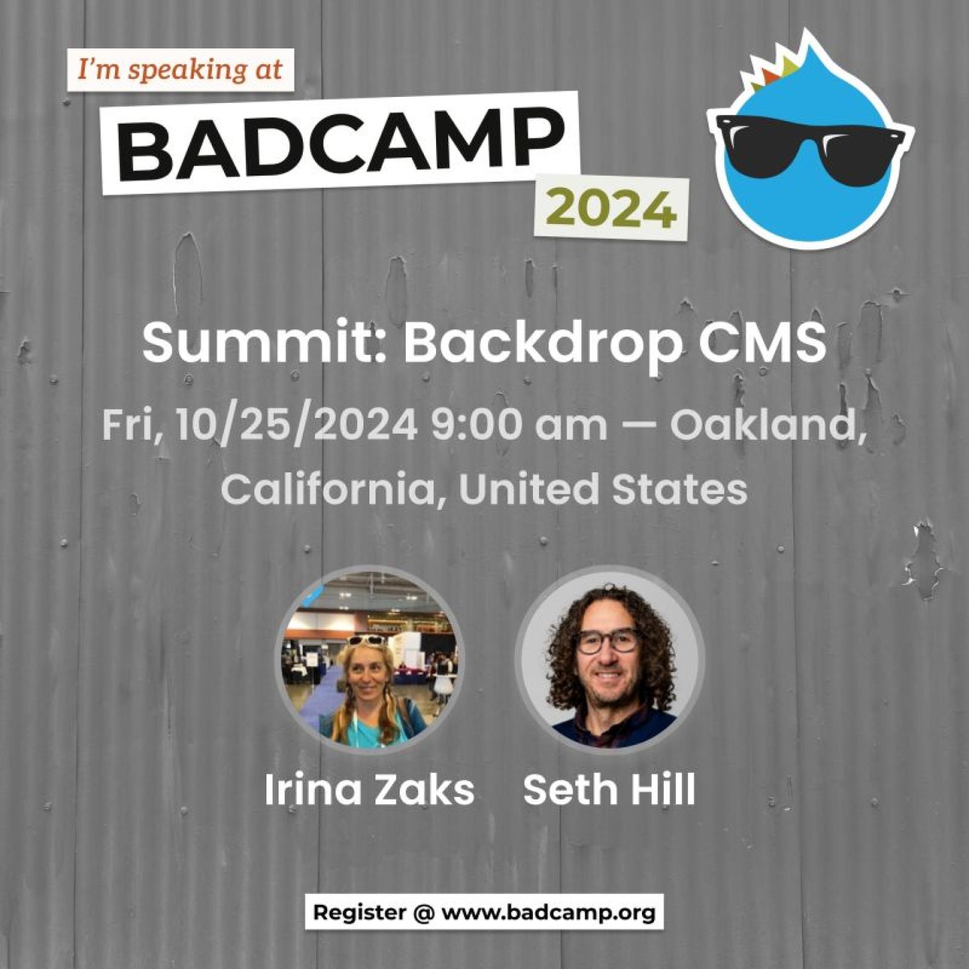 BADCamp Poster