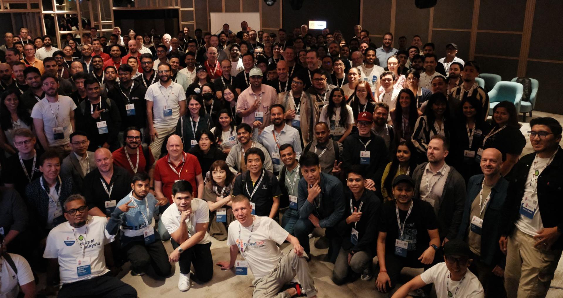 DrupalCon Singapore participants