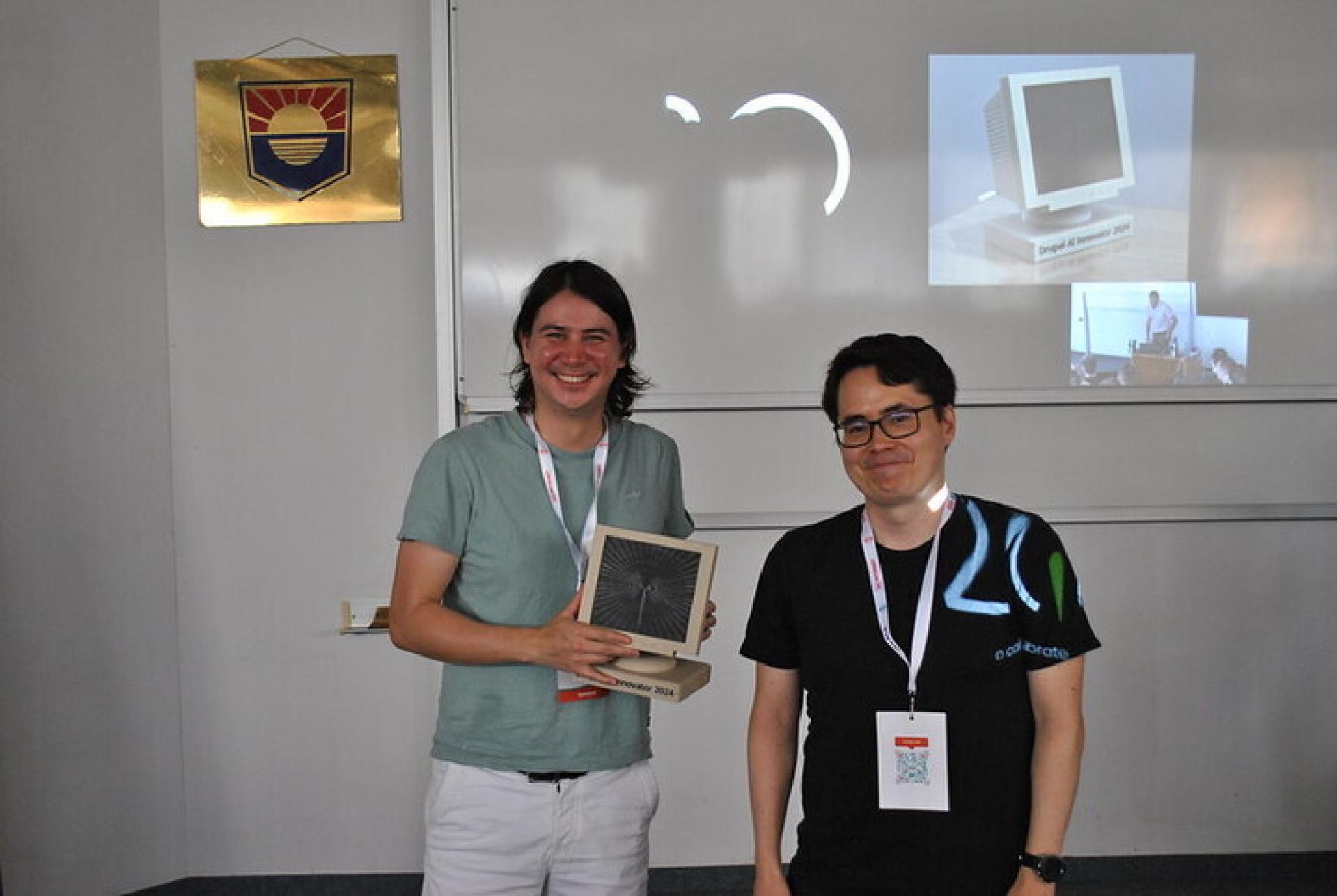 James Abrahams and Marcus Johannson