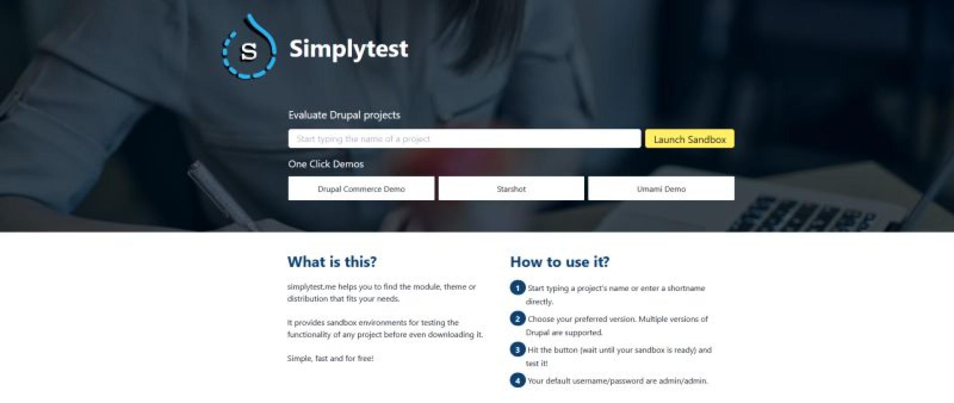 Simplytest.me