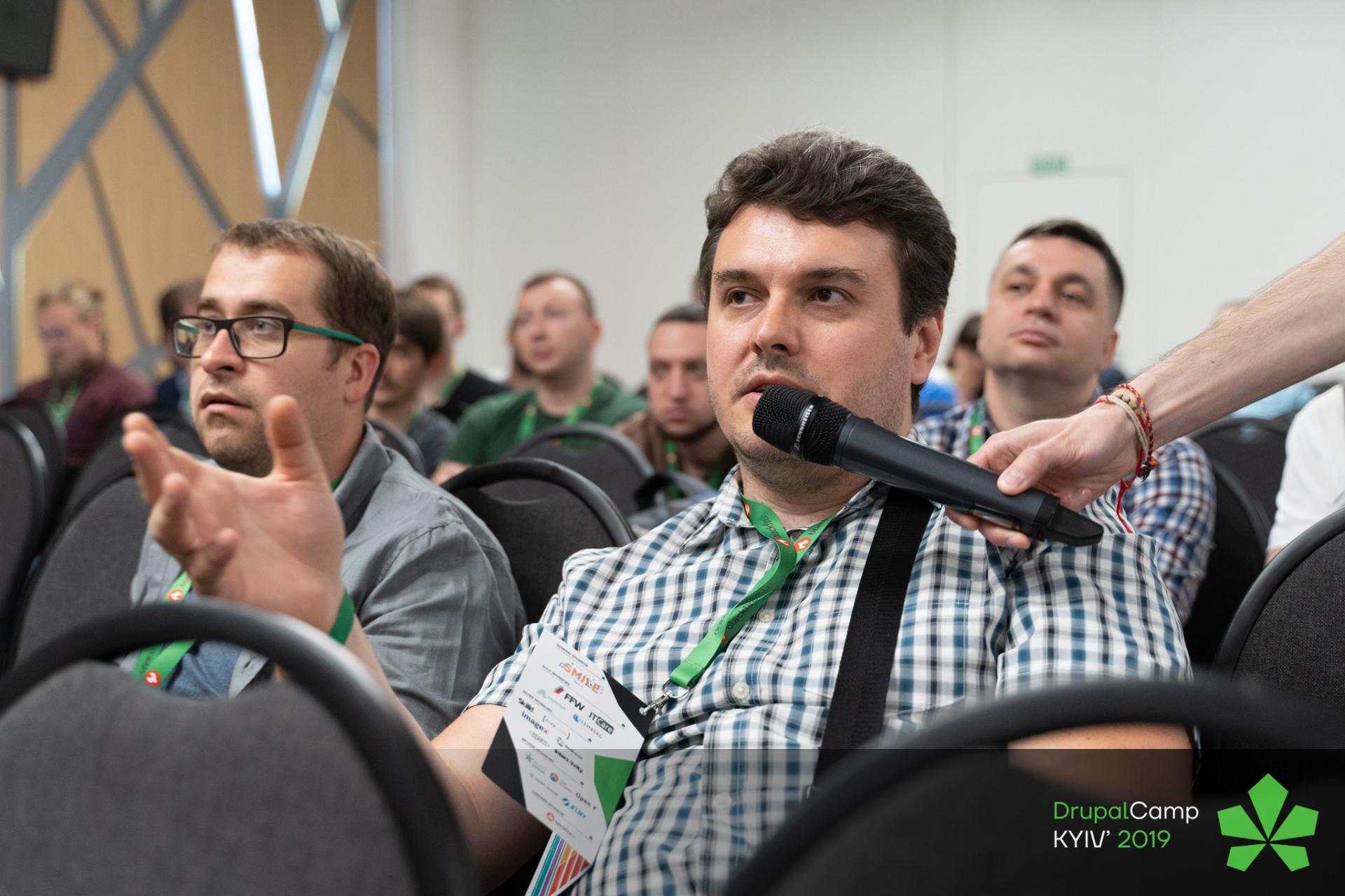 Andrii Podanenko at DrupalCamp Kyiv 2018 Andrii Podanenko at DrupalCamp Kyiv 2018