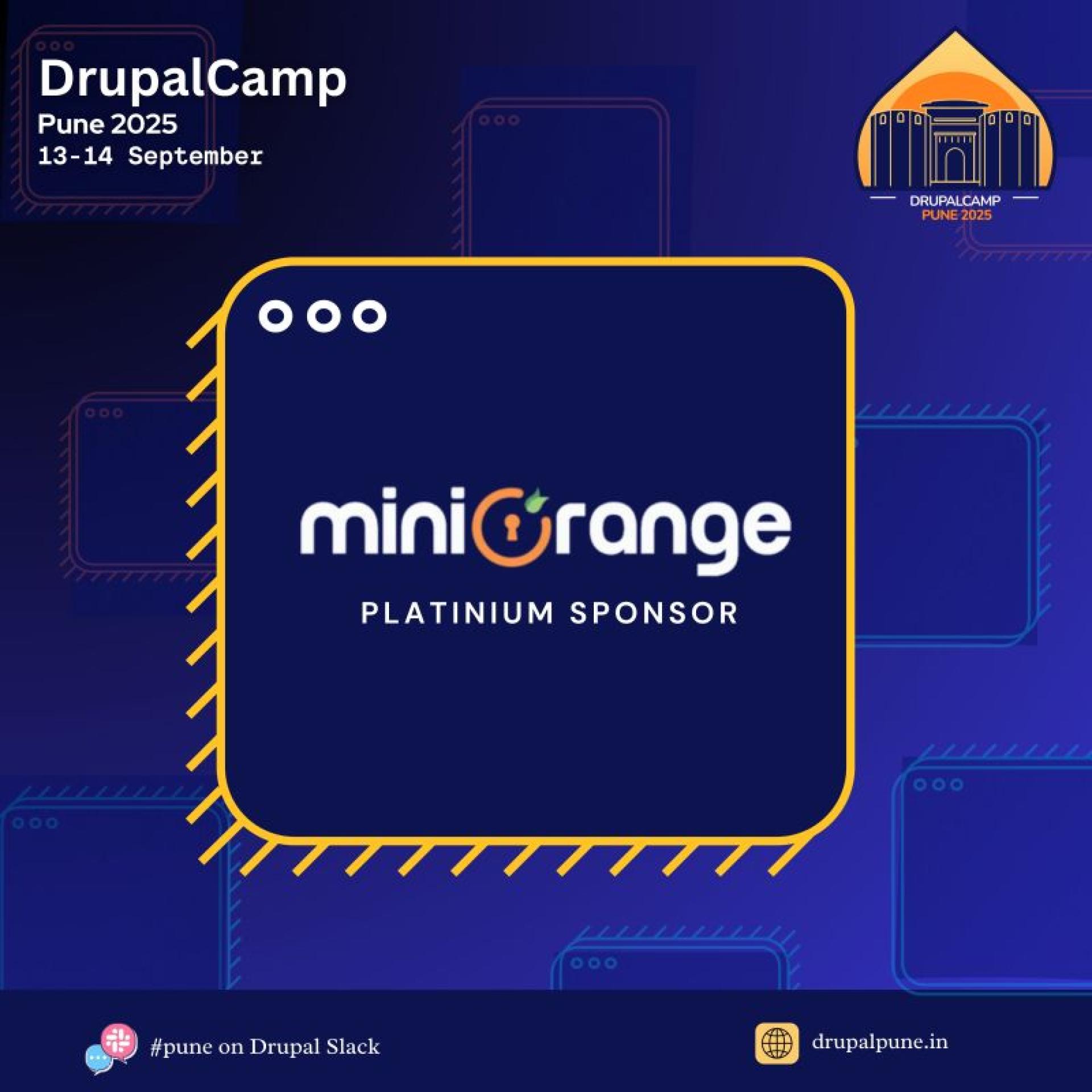 miniOrange, Drupal Pune Sponsors