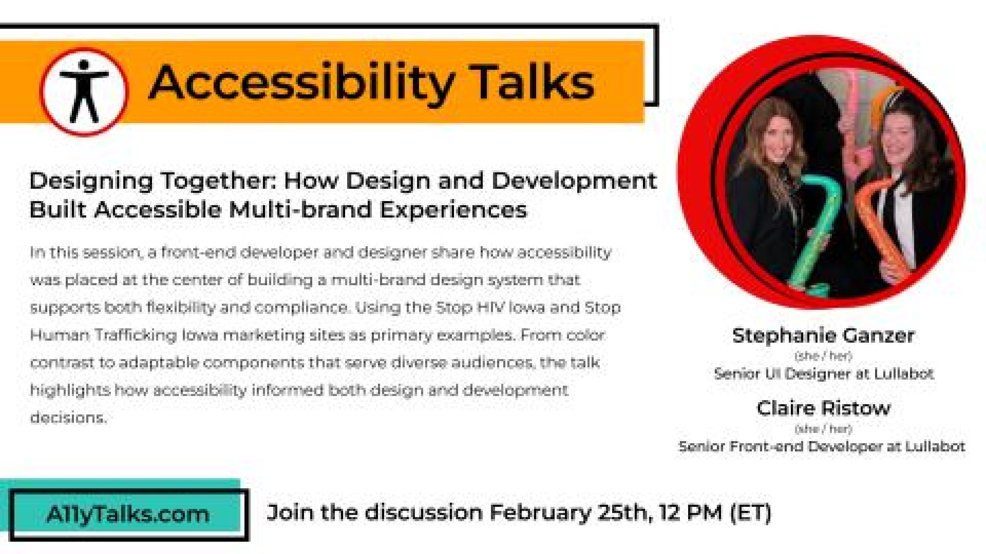 Designing Together: How Design and Development Built Accessible Multi-brand Experiences