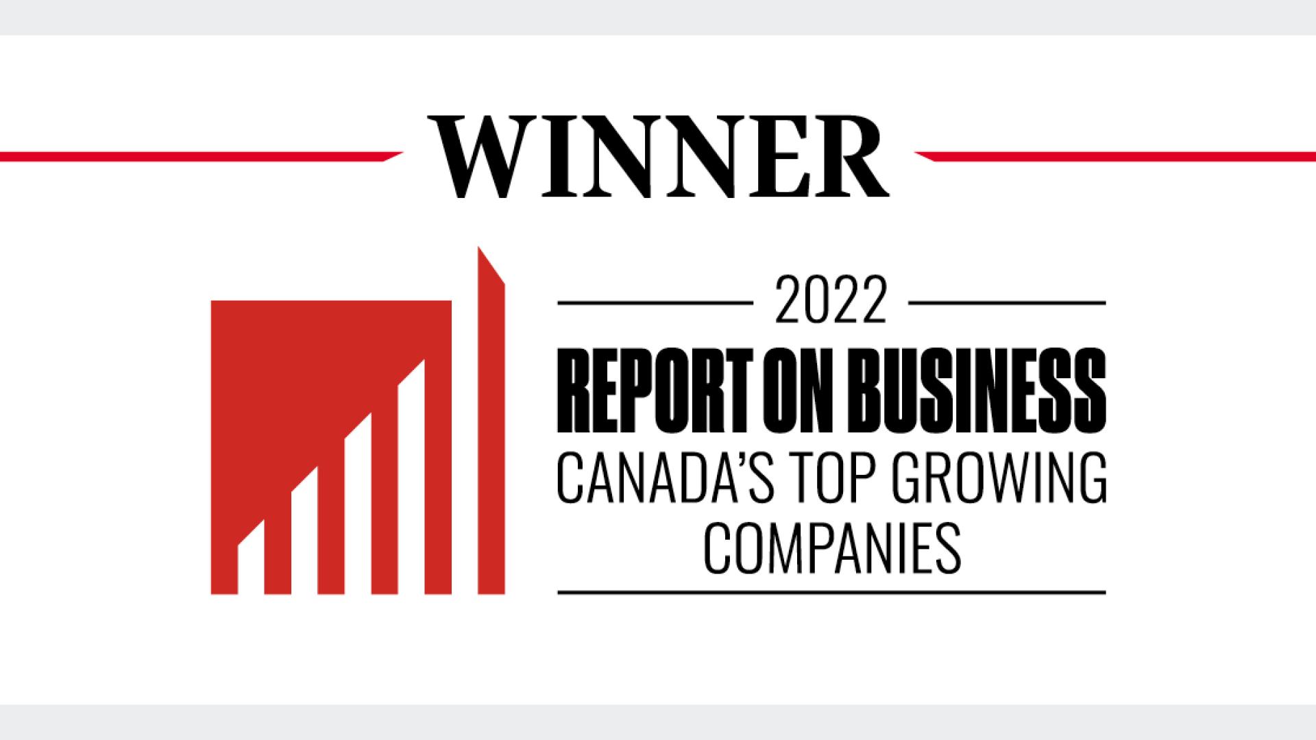 Winner 2022 Report On Business