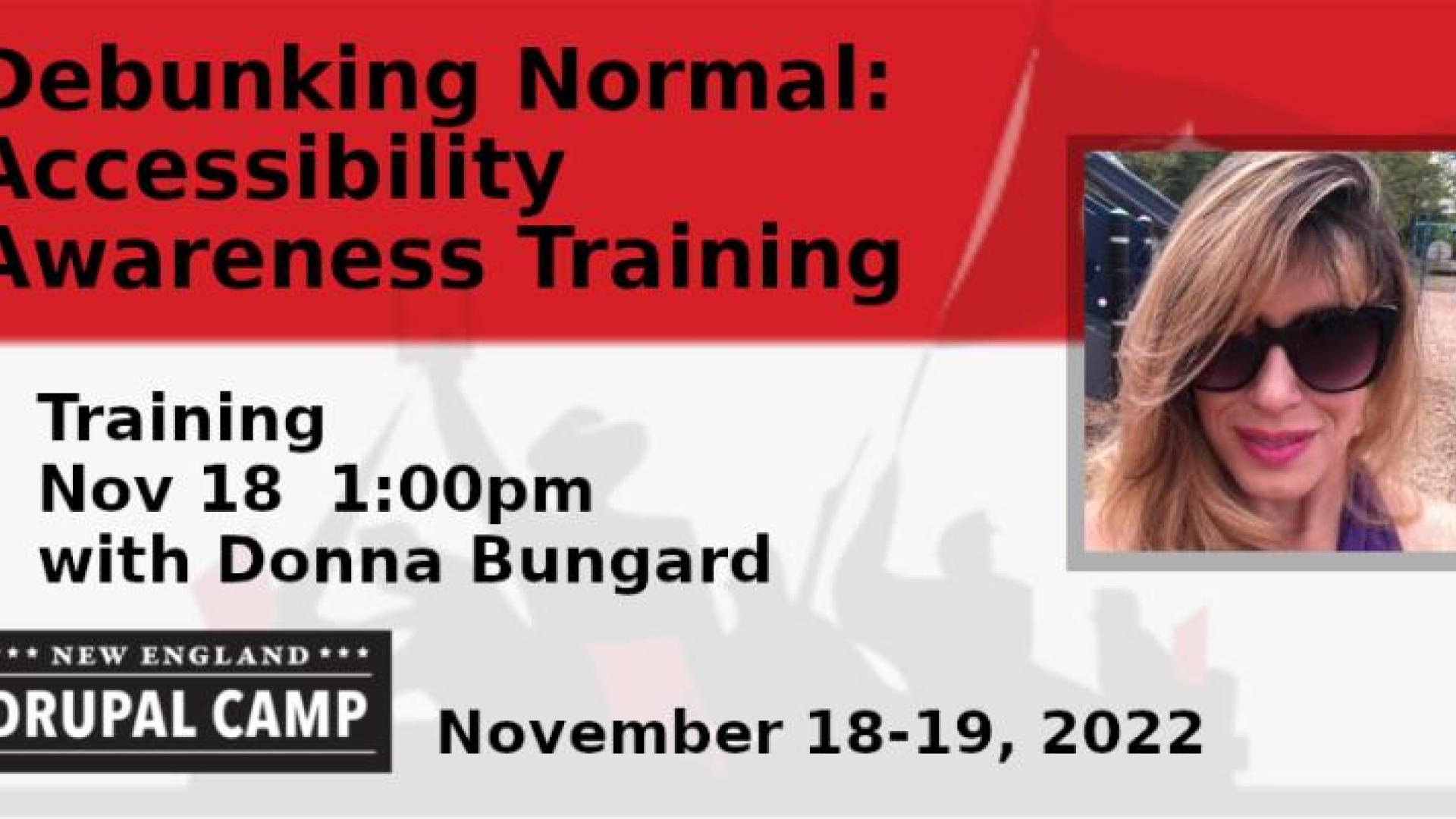 Debunking Normal: Accessibility Awareness Training