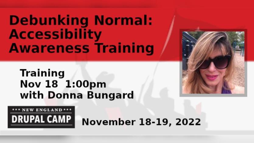 Debunking Normal: Accessibility Awareness Training