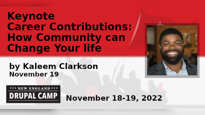 NEDCamp 2022 Keynote 