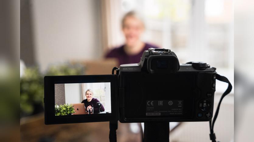 Presenting before Camera