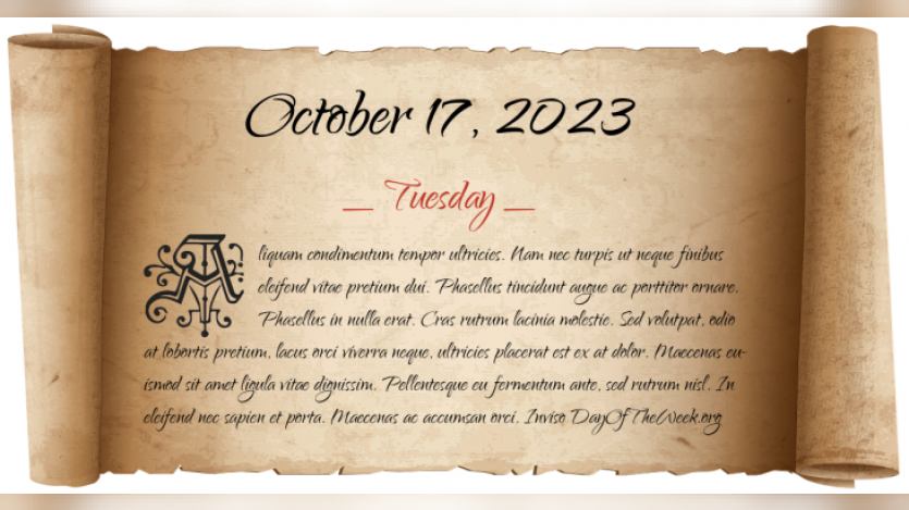 October 17, 2023