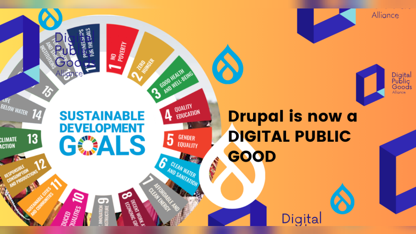 Drupal is now a Digital Public Good Graphics