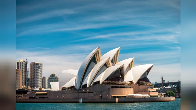 Sydney Opera House front angle