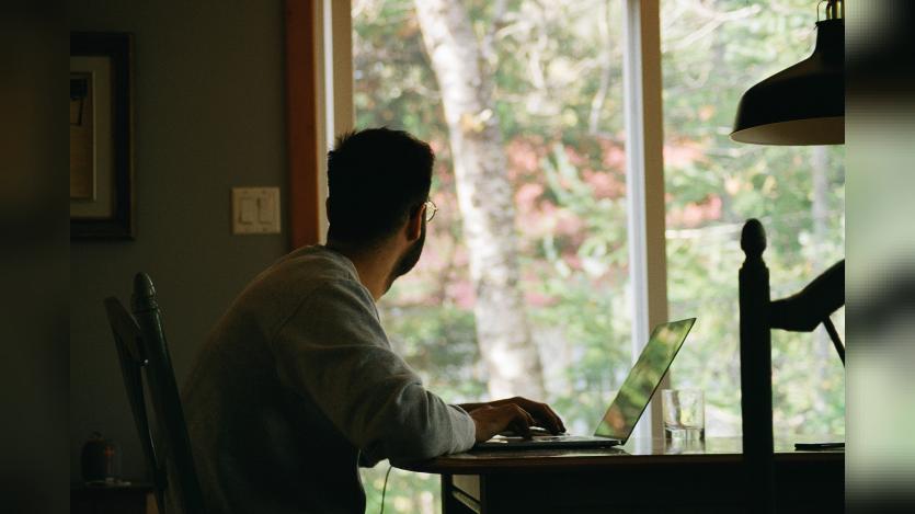 a man working