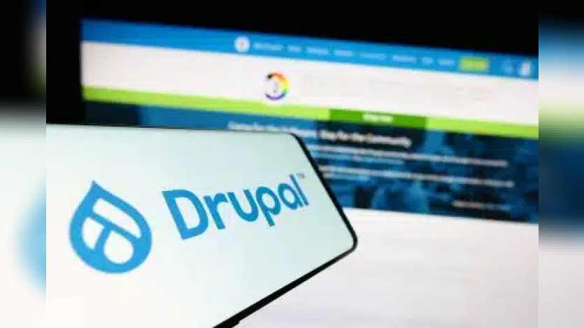 Drupal infront of a system