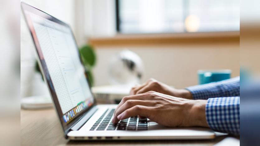 a person working